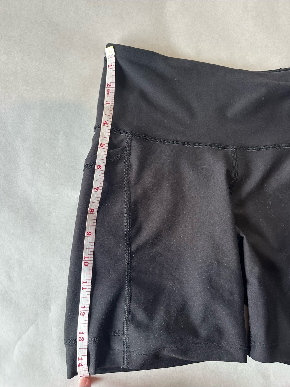 Old Navy 6” Mid Waist Women's Bike Shorts - Black and Olive Set - Picture 15 of 16